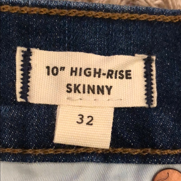 Madewell High-Rise Hanna Wash Skinny Jeans NWT - Picture 12 of 14